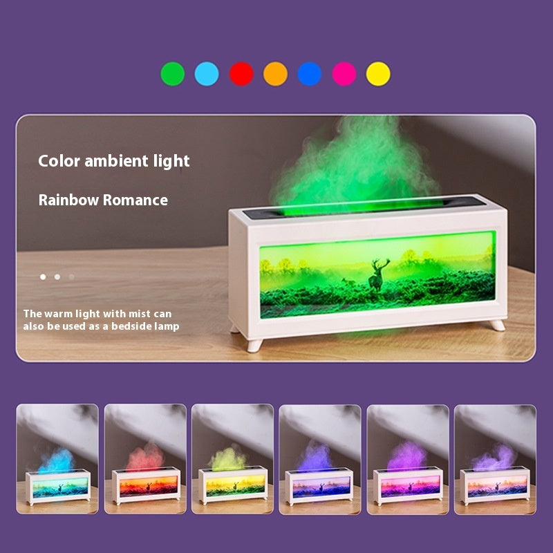 Elk Colorful Flame Aroma Diffuser Atmosphere Humidifier
